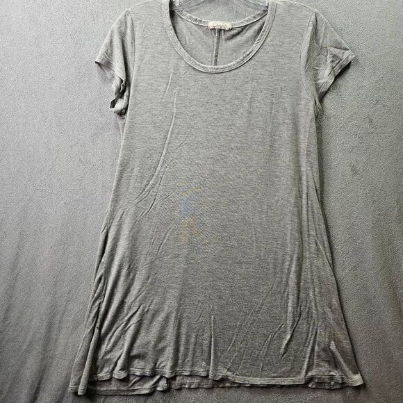 Olivia Rae Tshirt Dress Gray Womens Size M - Picture 1 of 8